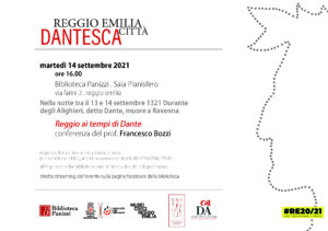 Reggio città dantesca 14 settembre 16:00