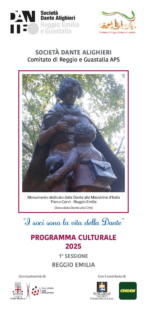 Programma Reggio 2025 1ª sessione